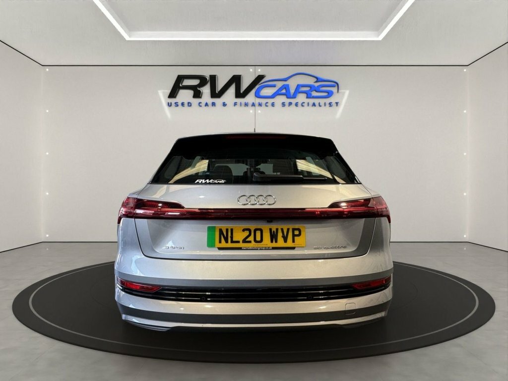 Audi E-tron Suv Silver #3