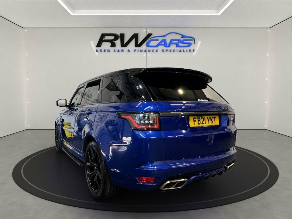 Land Rover Range Rover Sport 5L Svr Carbon Edition FB21YKT Blue #2
