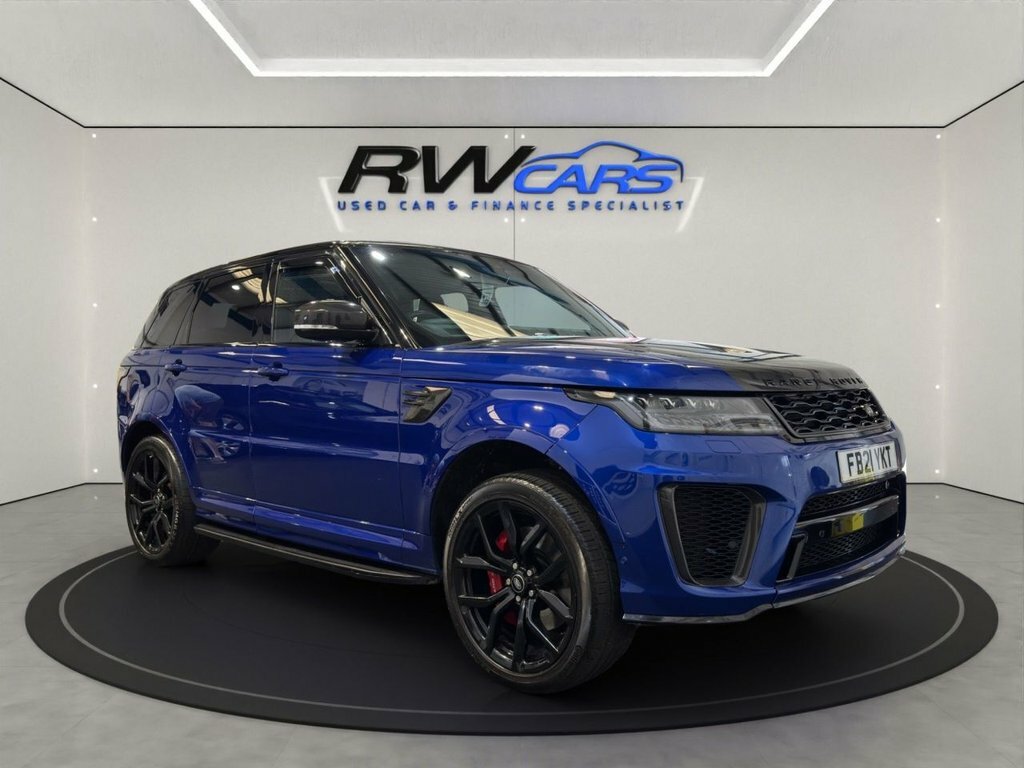 Land Rover Range Rover Sport 5L Svr Carbon Edition FB21YKT Blue #6