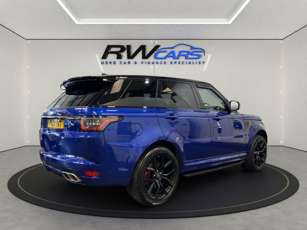 Land Rover Range Rover Sport 5L Svr Carbon Edition FB21YKT Blue #4