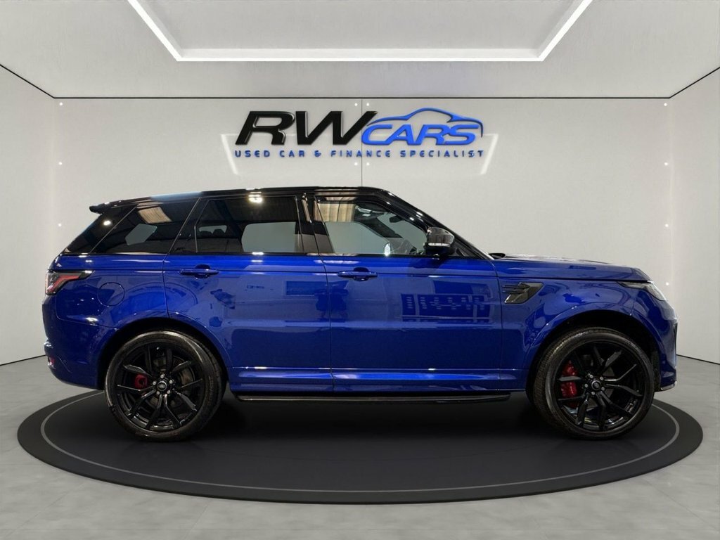 Land Rover Range Rover Sport 5L Svr Carbon Edition FB21YKT Blue #5