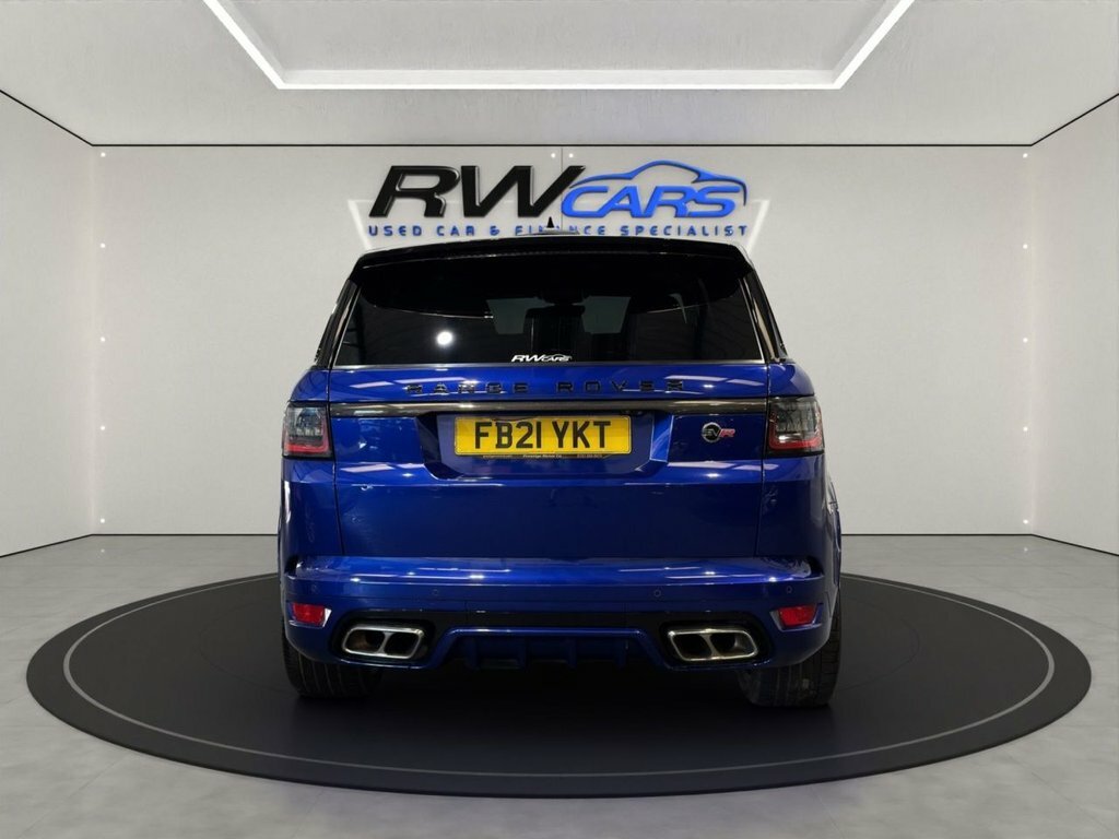 Land Rover Range Rover Sport 5L Svr Carbon Edition FB21YKT Blue #3