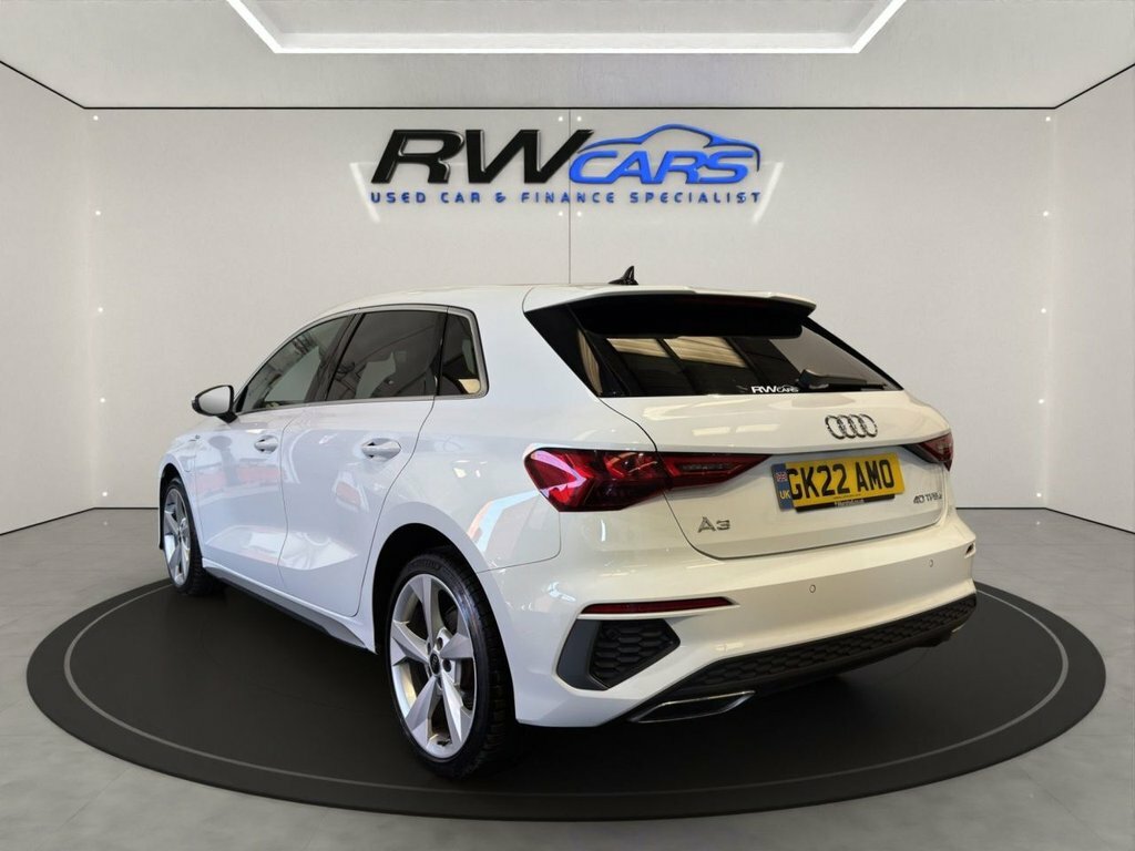 Audi A3 1.4L S Line GK22AMO White #2