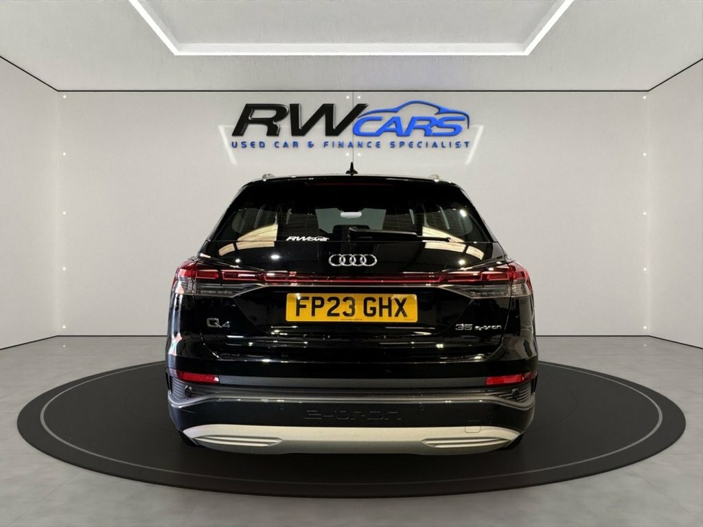 Audi Q4 E Tron Suv FP23GHX Black #3