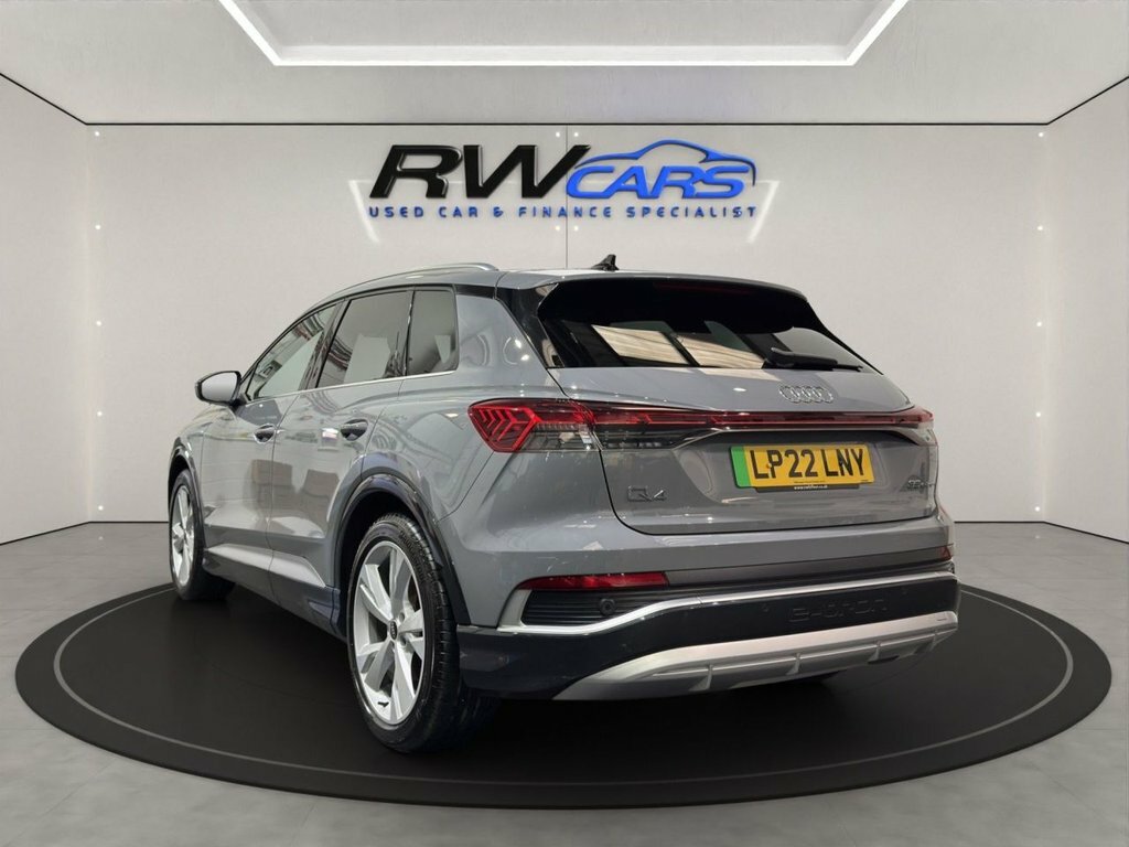 Audi Q4 E Tron Suv Grey #2