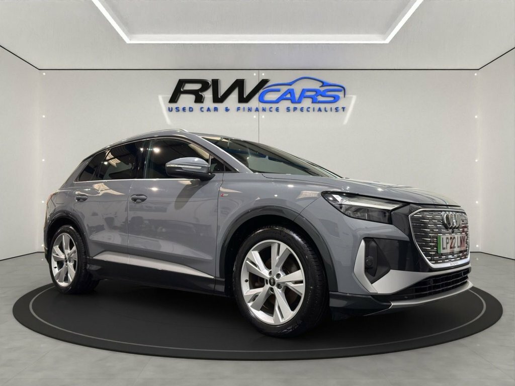 Audi Q4 E Tron Suv Grey #6
