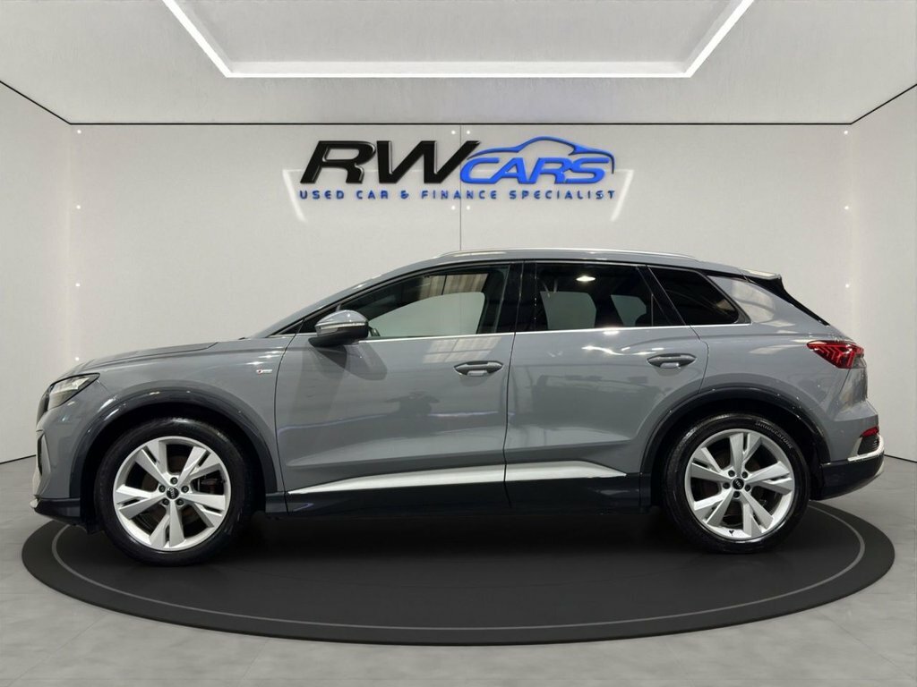 Audi Q4 E Tron Suv Grey