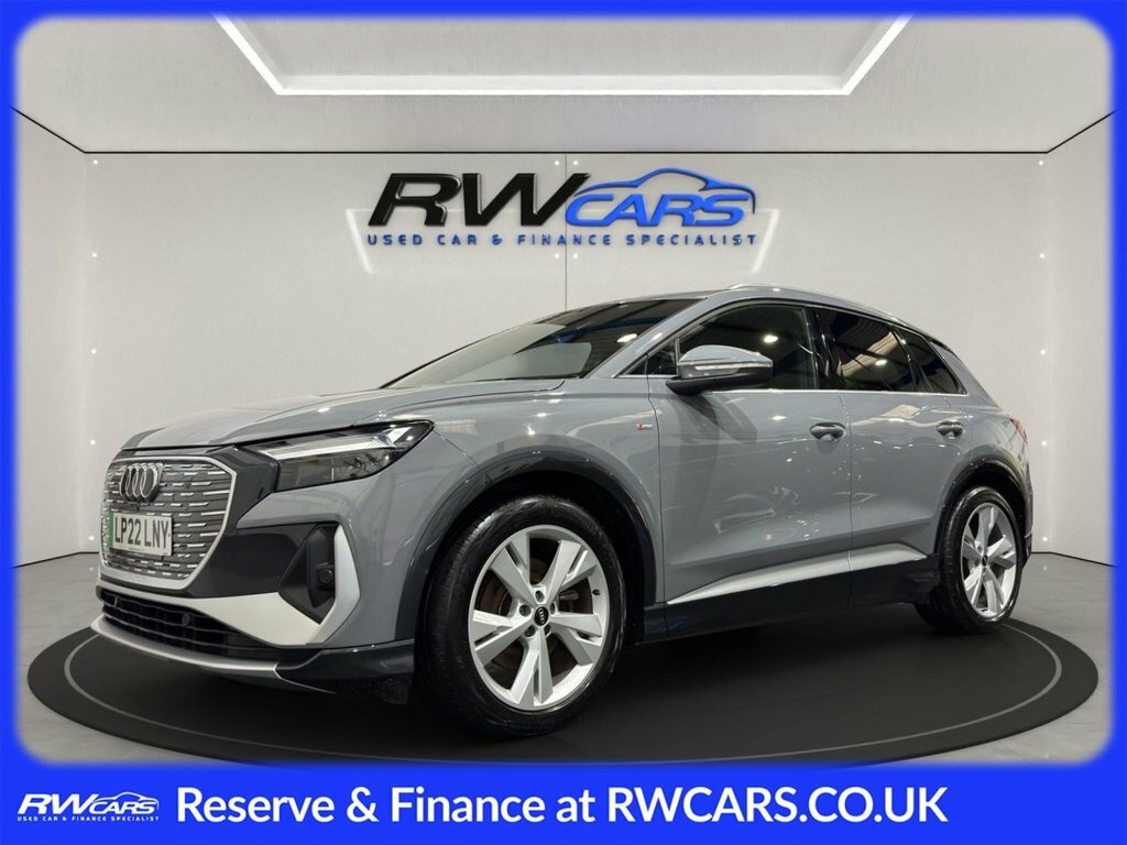Audi Q4 E Tron Suv Grey