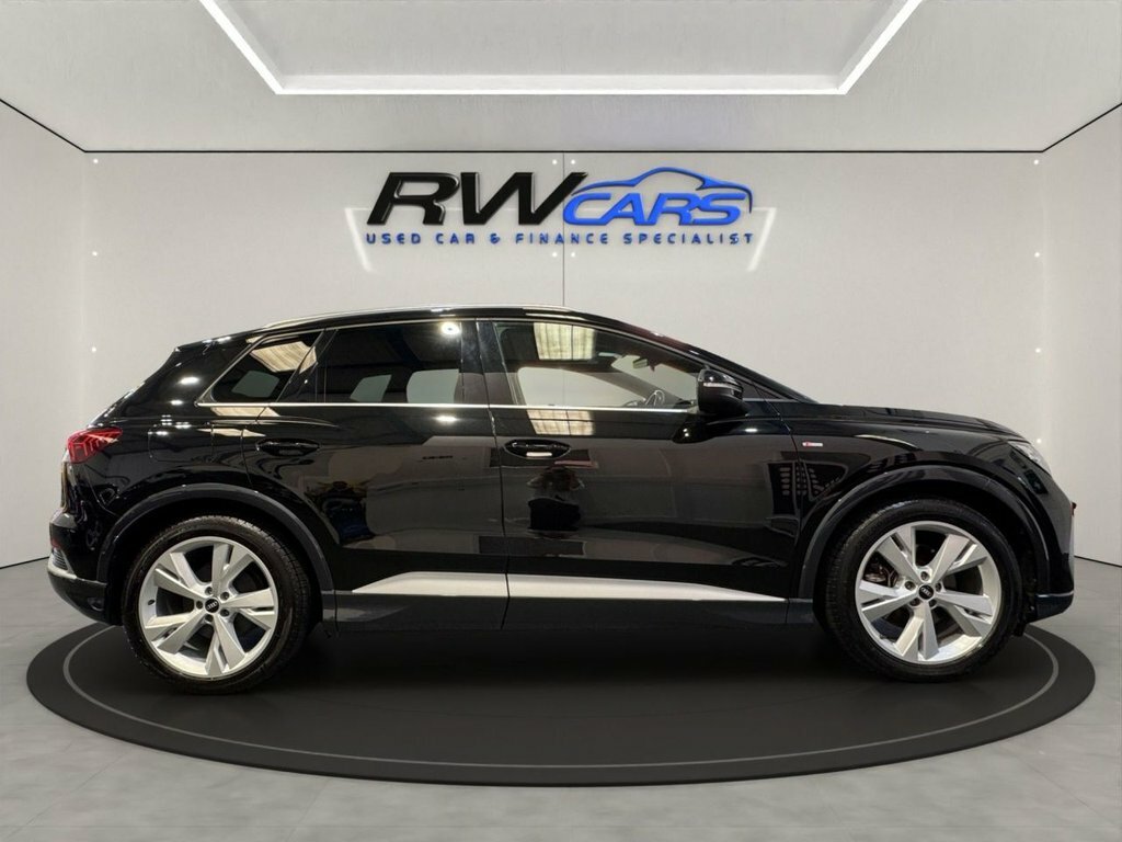 Audi Q4 E Tron Suv Black #4
