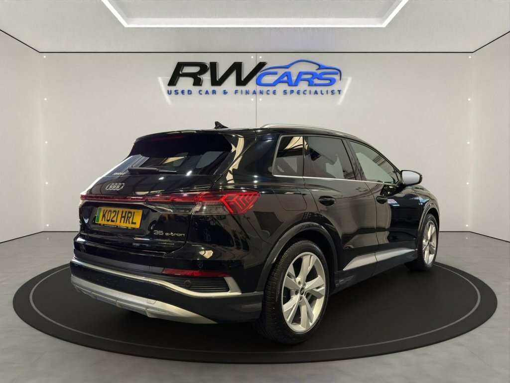 Audi Q4 E Tron Suv Black #3