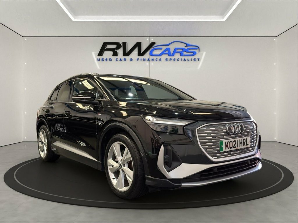 Audi Q4 E Tron Suv Black #5