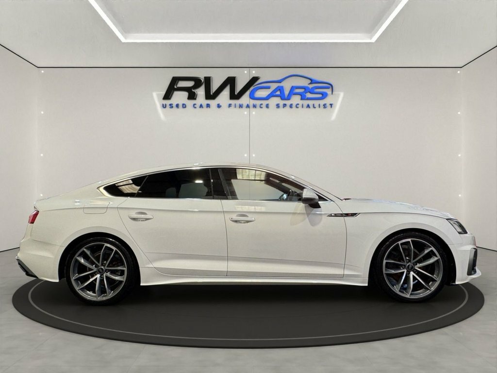 Audi A5 2L S Line White #5