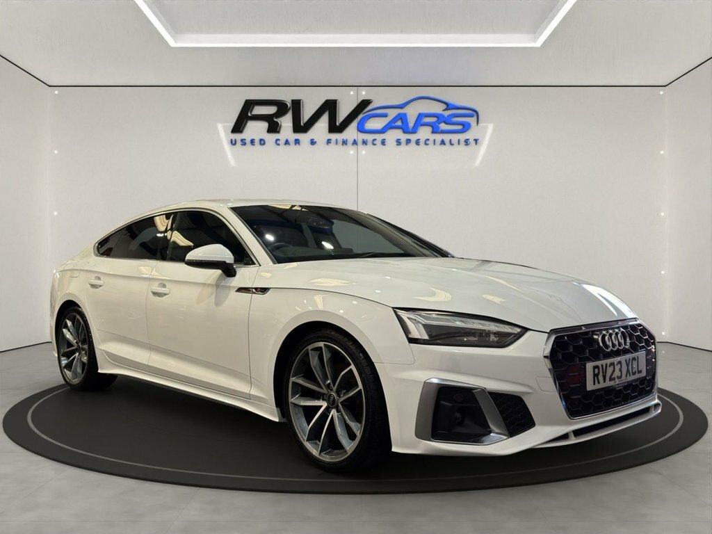 Audi A5 2L S Line White #6