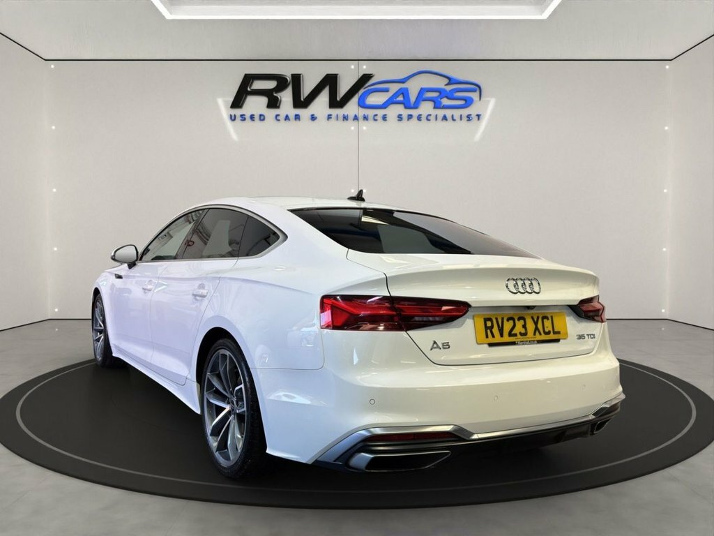 Audi A5 2L S Line White #2