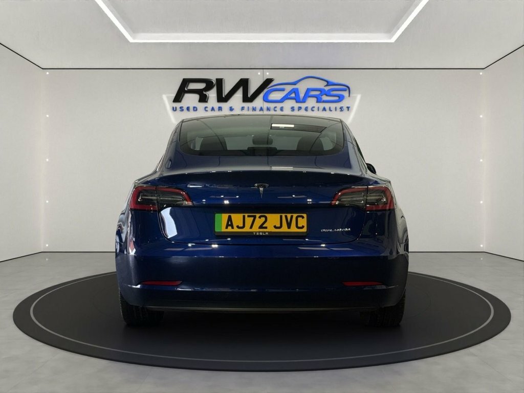 Tesla Model 3 Saloon Blue #3