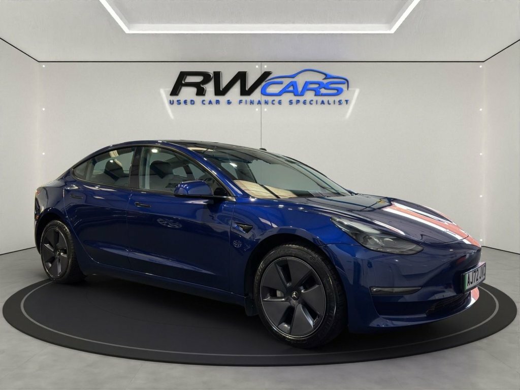 Tesla Model 3 Saloon Blue #6