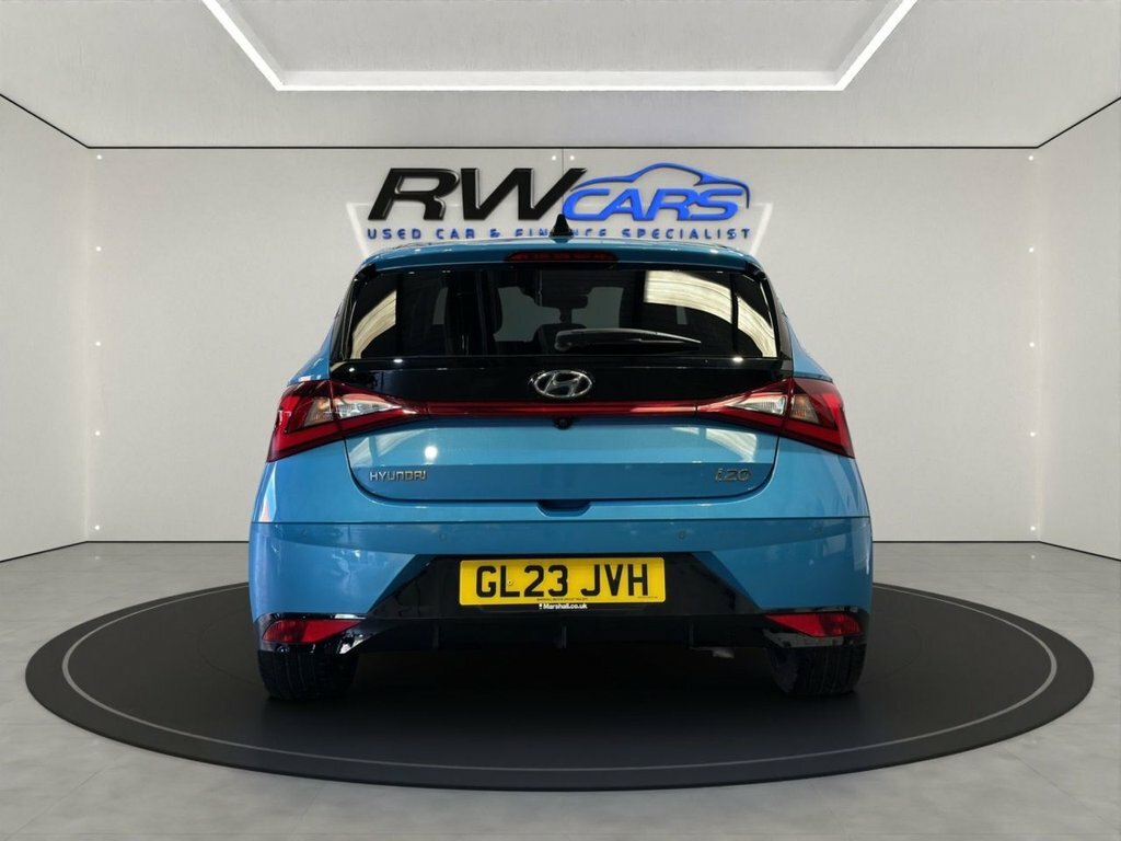 Hyundai I20 1L Premium Blue #3