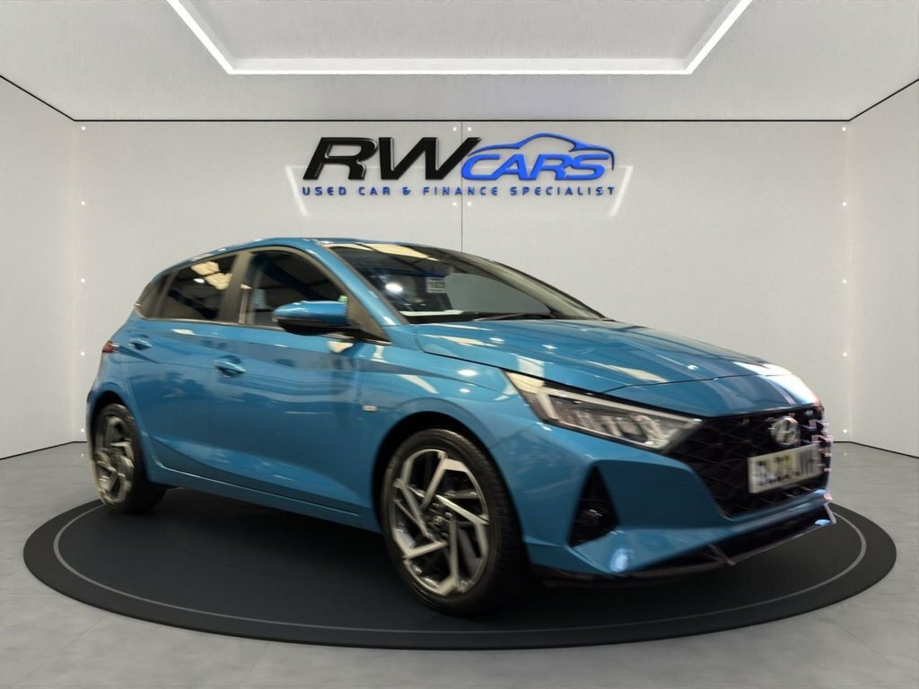 Hyundai I20 1L Premium Blue #6