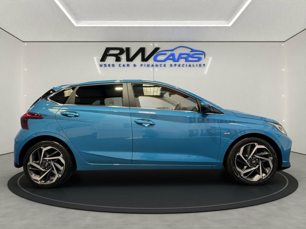 Hyundai I20 1L Premium Blue #5