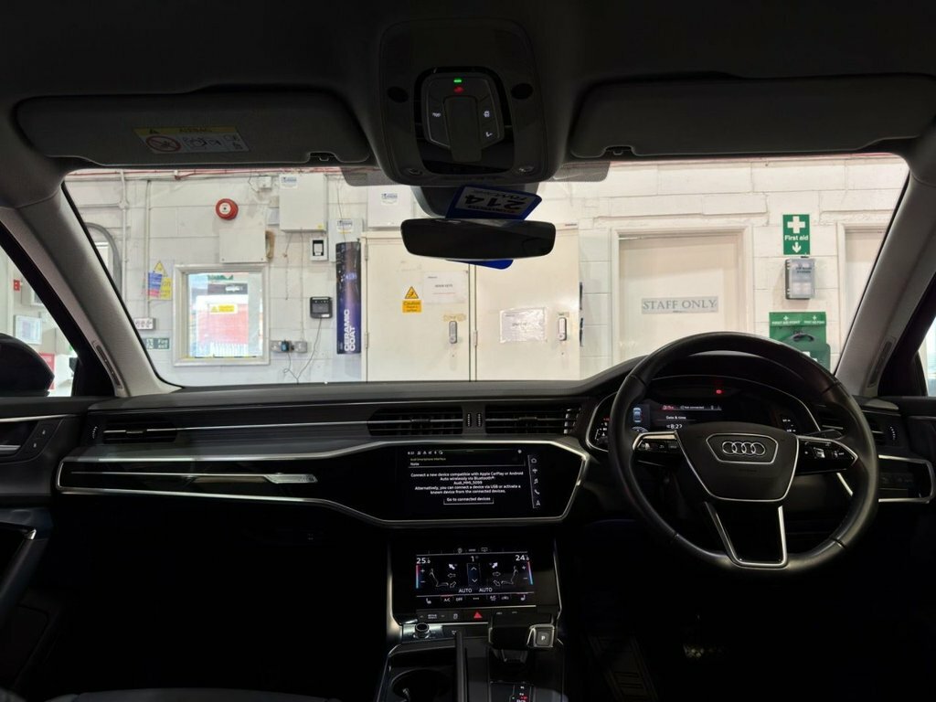Audi A6 Saloon Sport Black #22