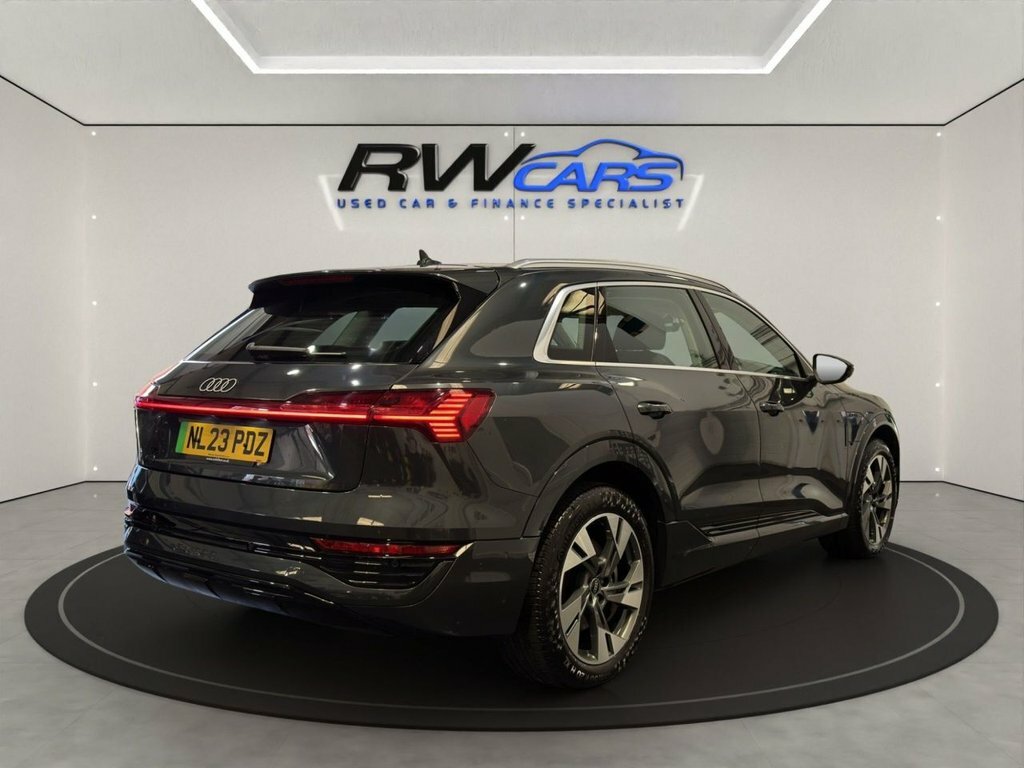 Audi Q8 e tron Suv Grey #4