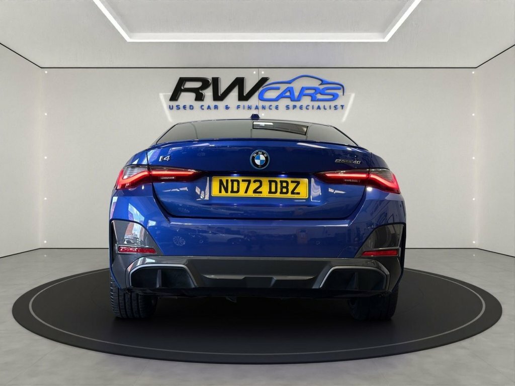 BMW i4 Hatchback Blue #3