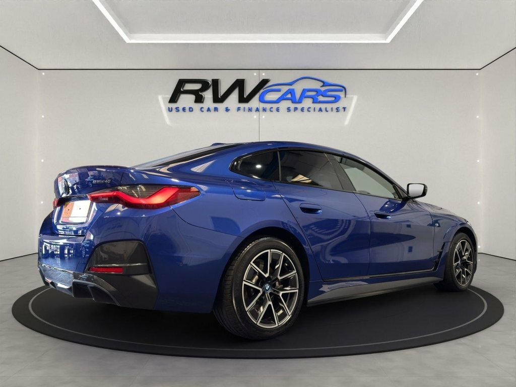 BMW i4 Hatchback Blue #4