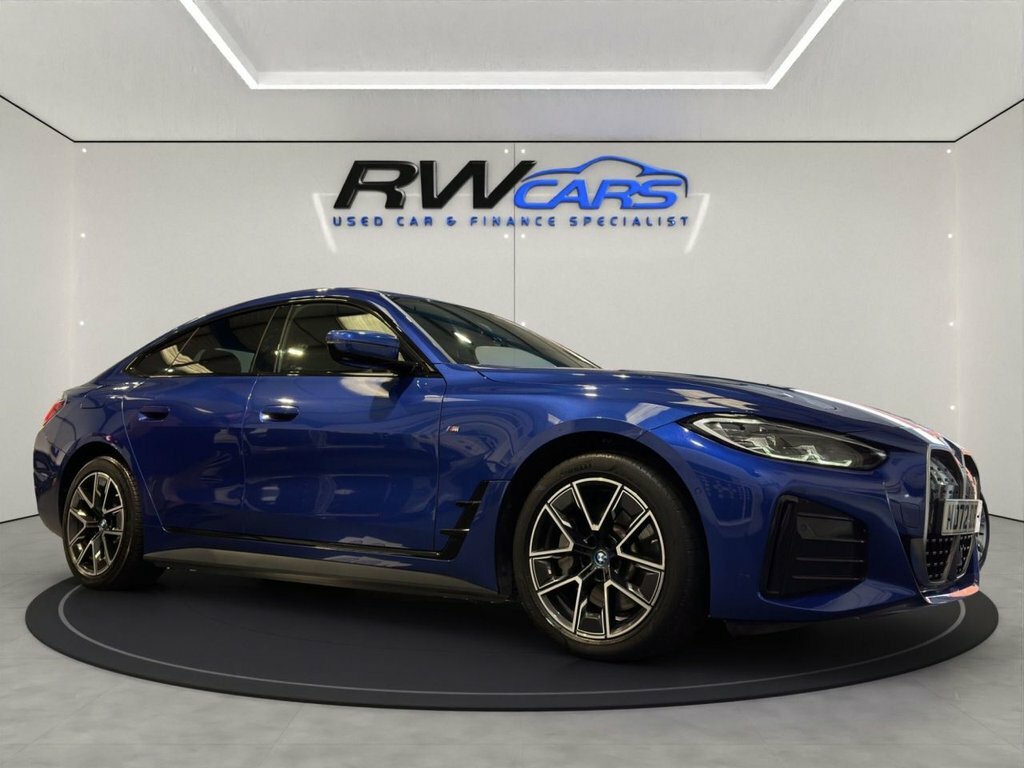 BMW i4 Hatchback Blue #6