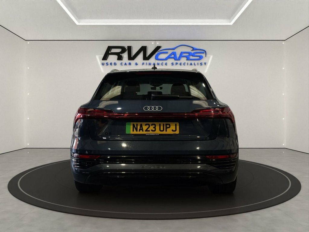 Audi Q8 e tron Suv Blue #3
