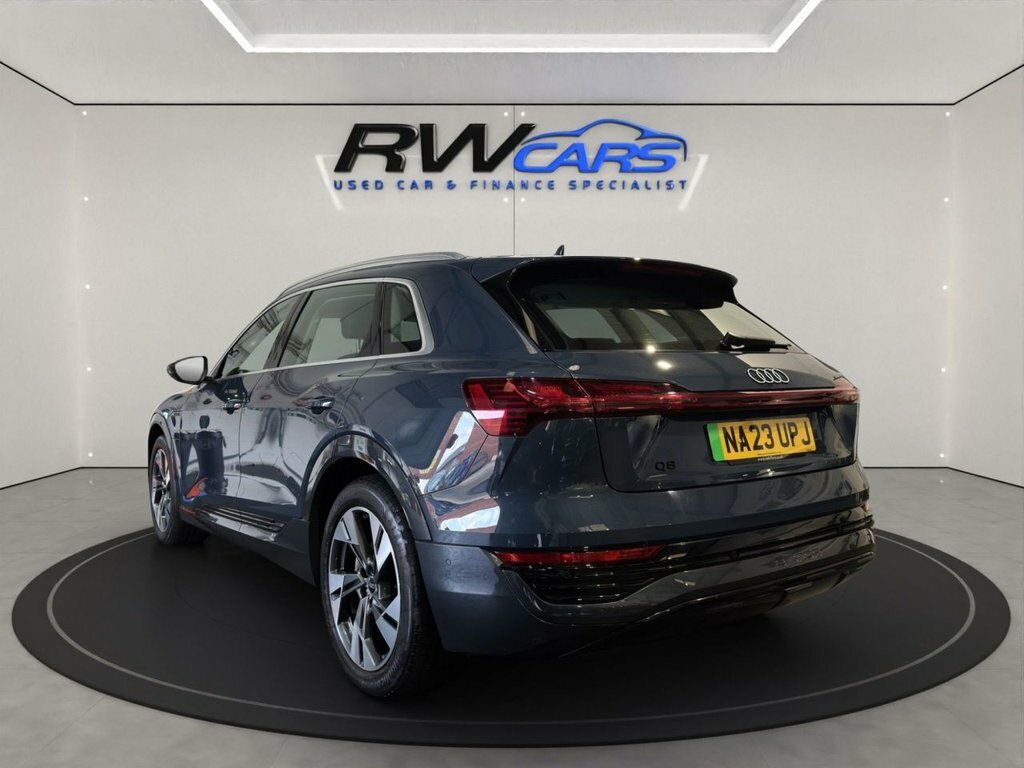 Audi Q8 e tron Suv Blue #2