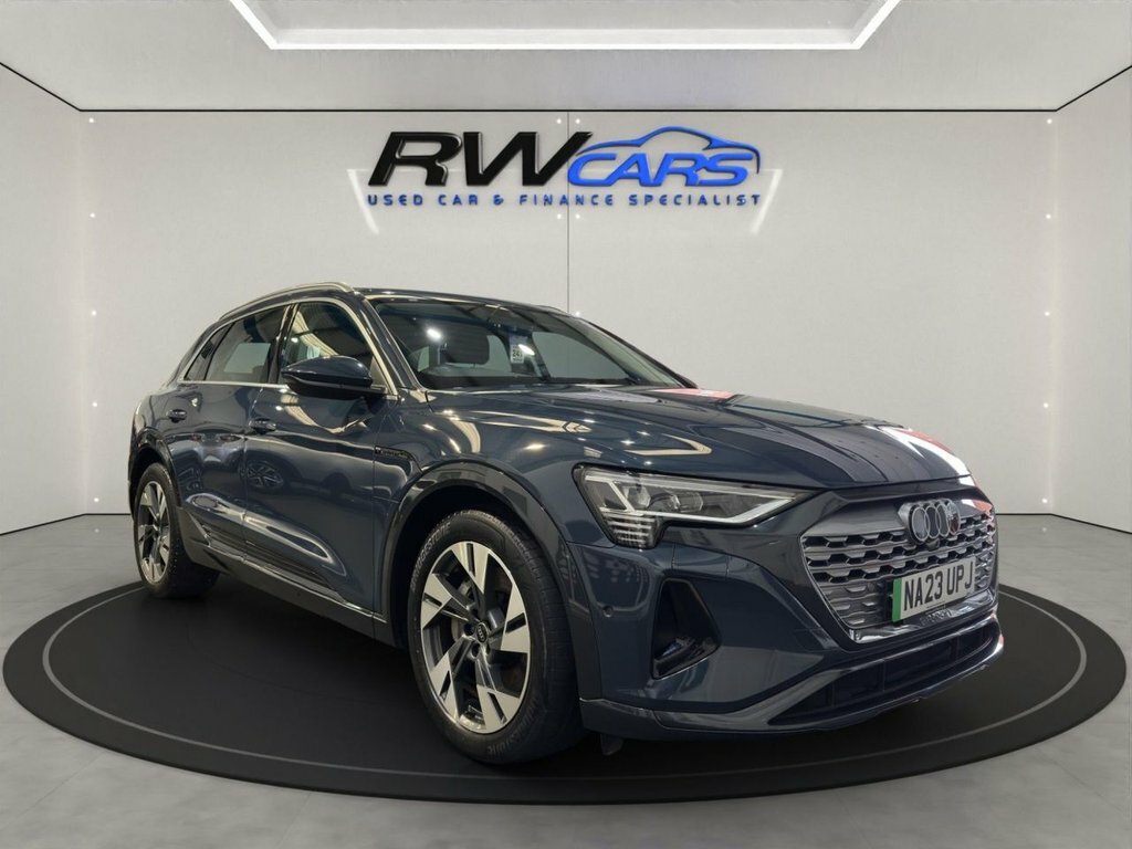 Audi Q8 e tron Suv Blue #6
