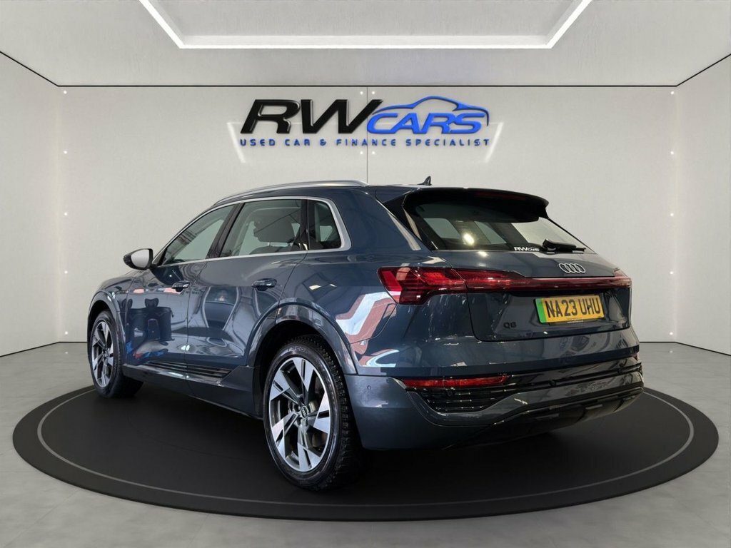 Audi Q8 e tron Suv Blue #2