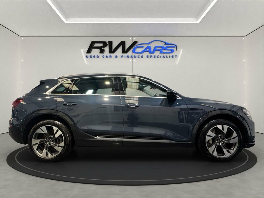 Audi Q8 e tron Suv Blue #5
