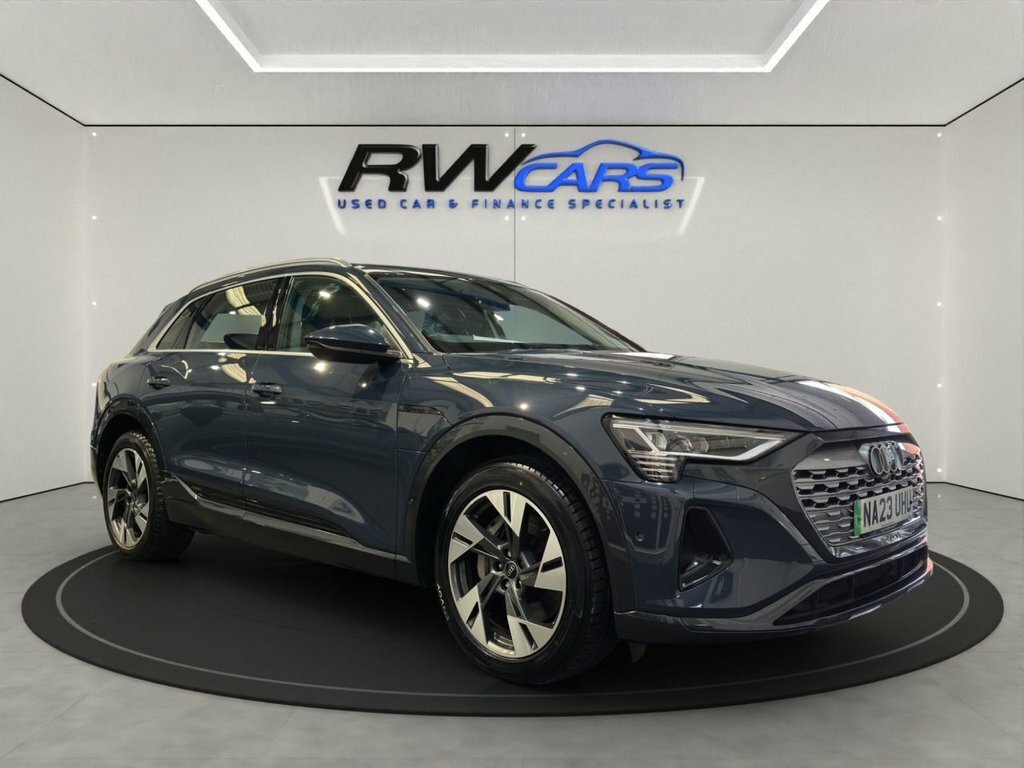 Audi Q8 e tron Suv Blue #6
