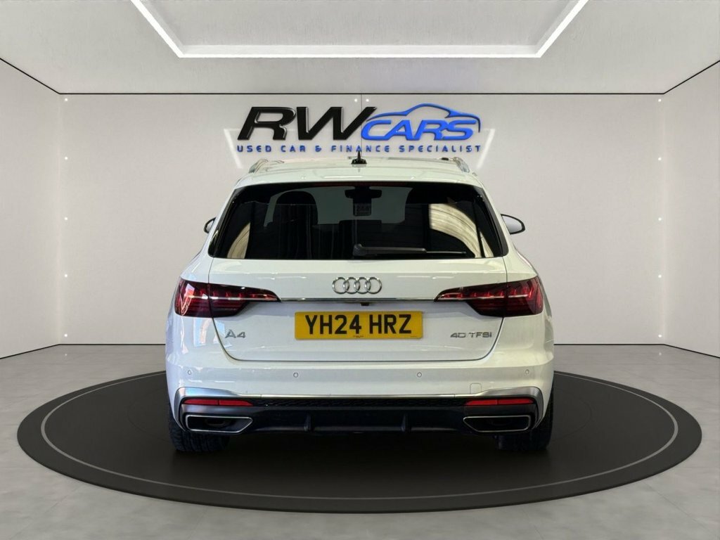 Audi A4 Avant 2L S Line White #3