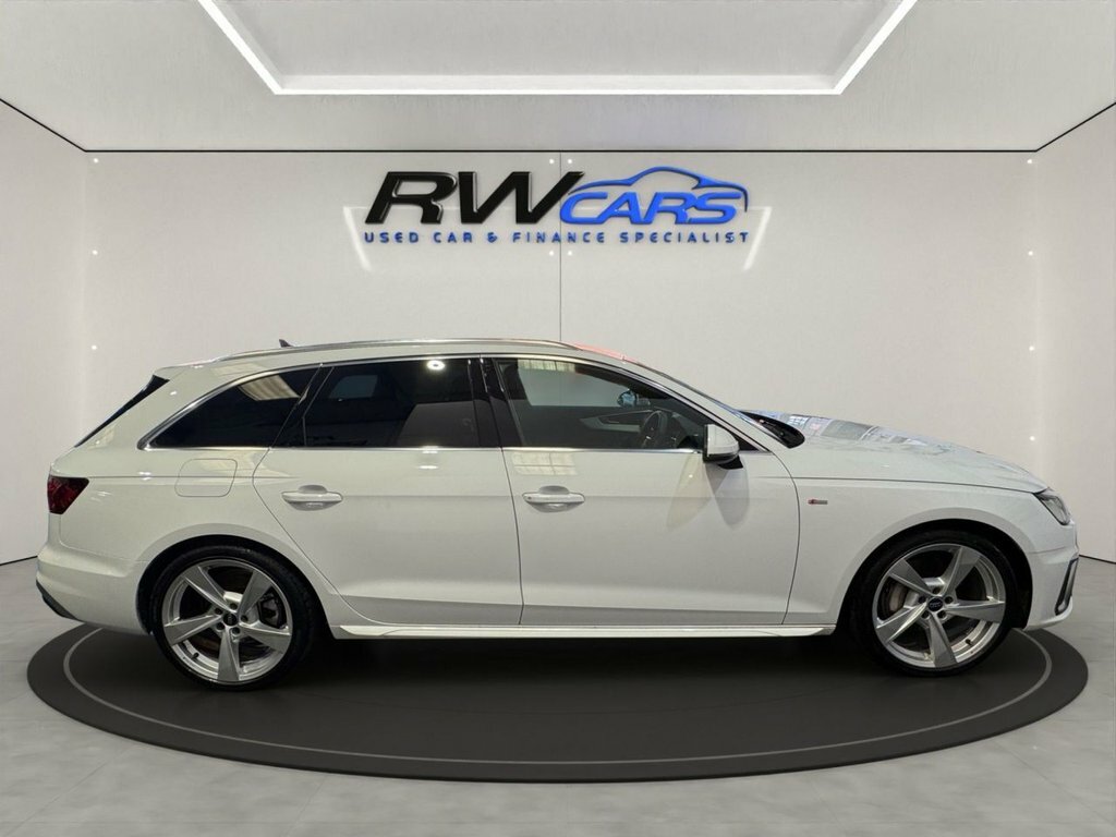 Audi A4 Avant 2L S Line White #5