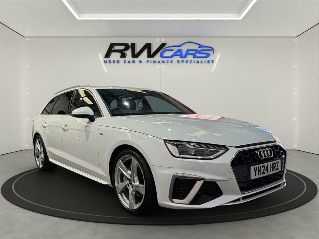 Audi A4 Avant 2L S Line White #6