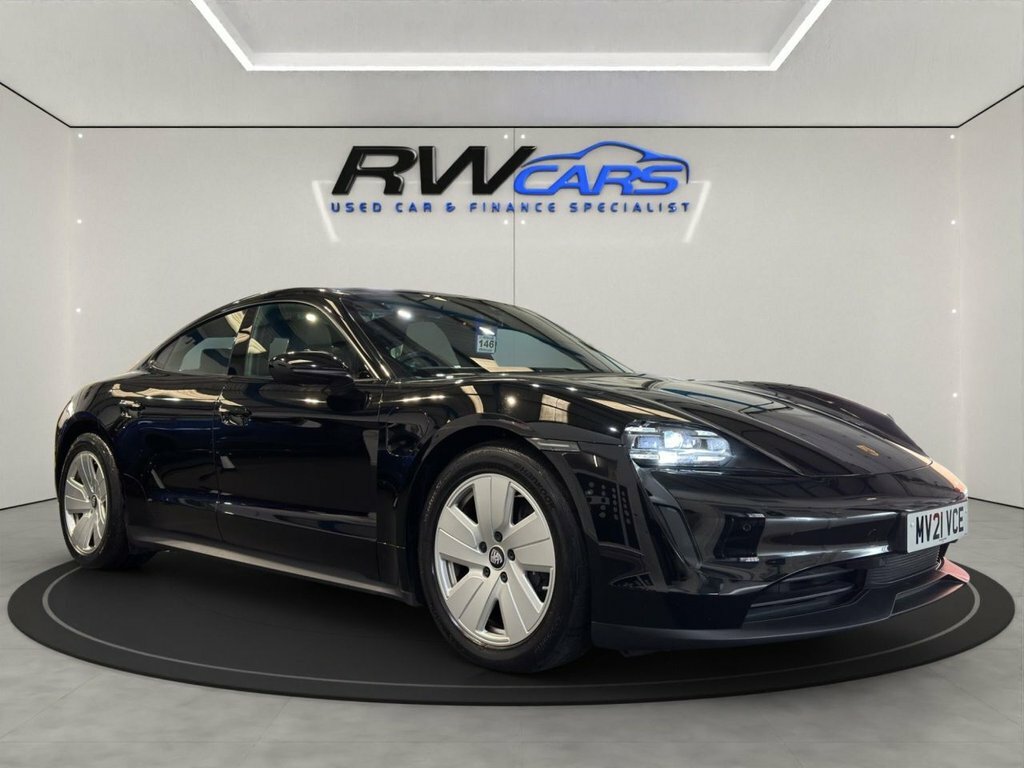 Porsche Taycan Saloon Black #6