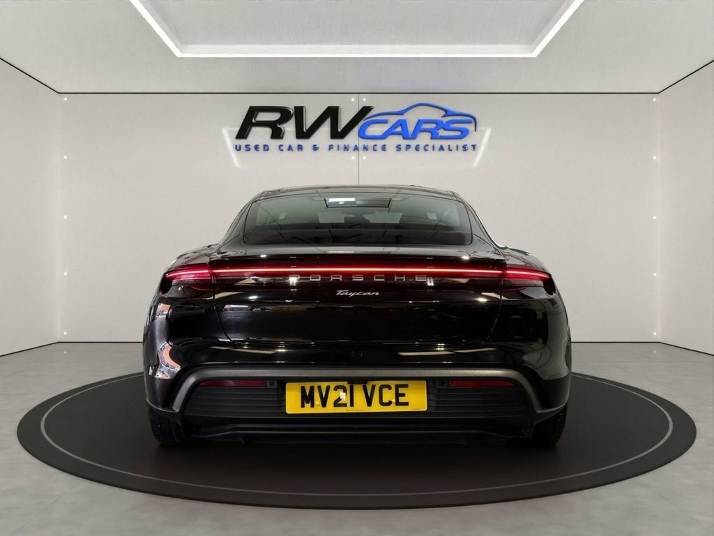 Porsche Taycan Saloon Black #3