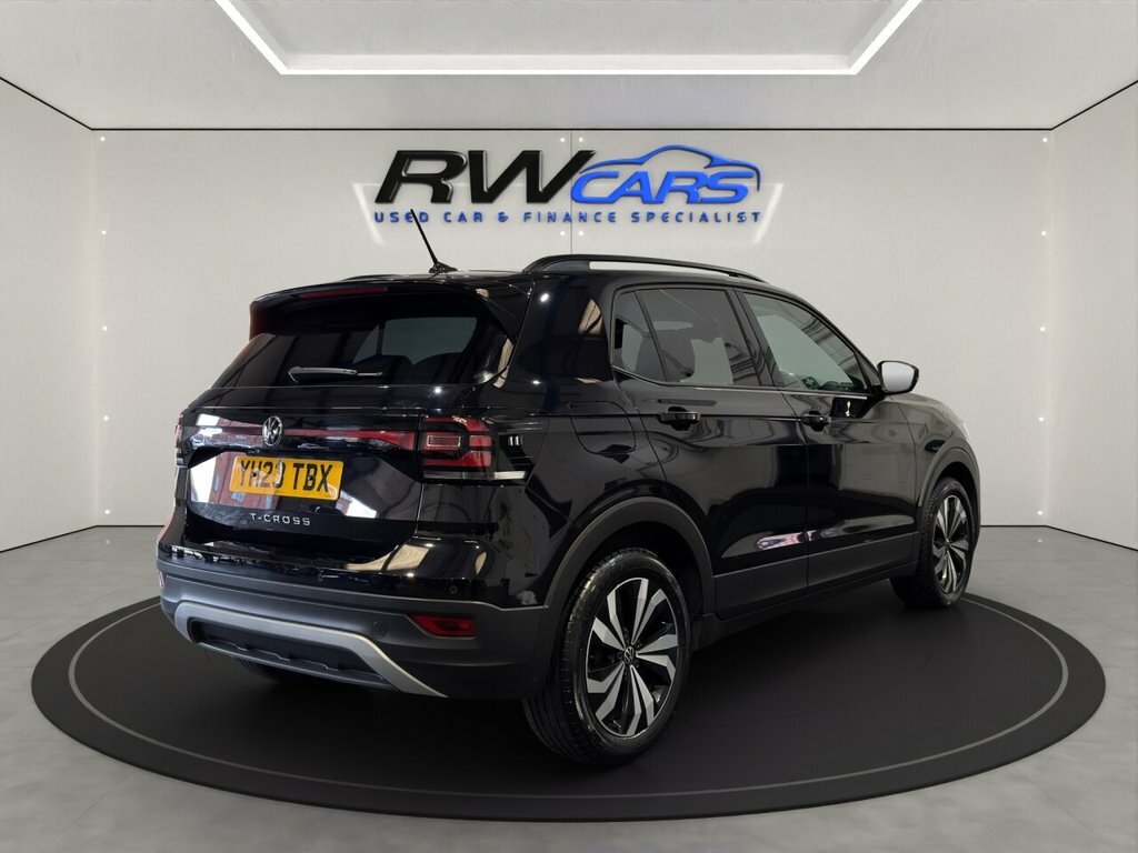 Volkswagen T-Cross 1L Black Edition Black #4
