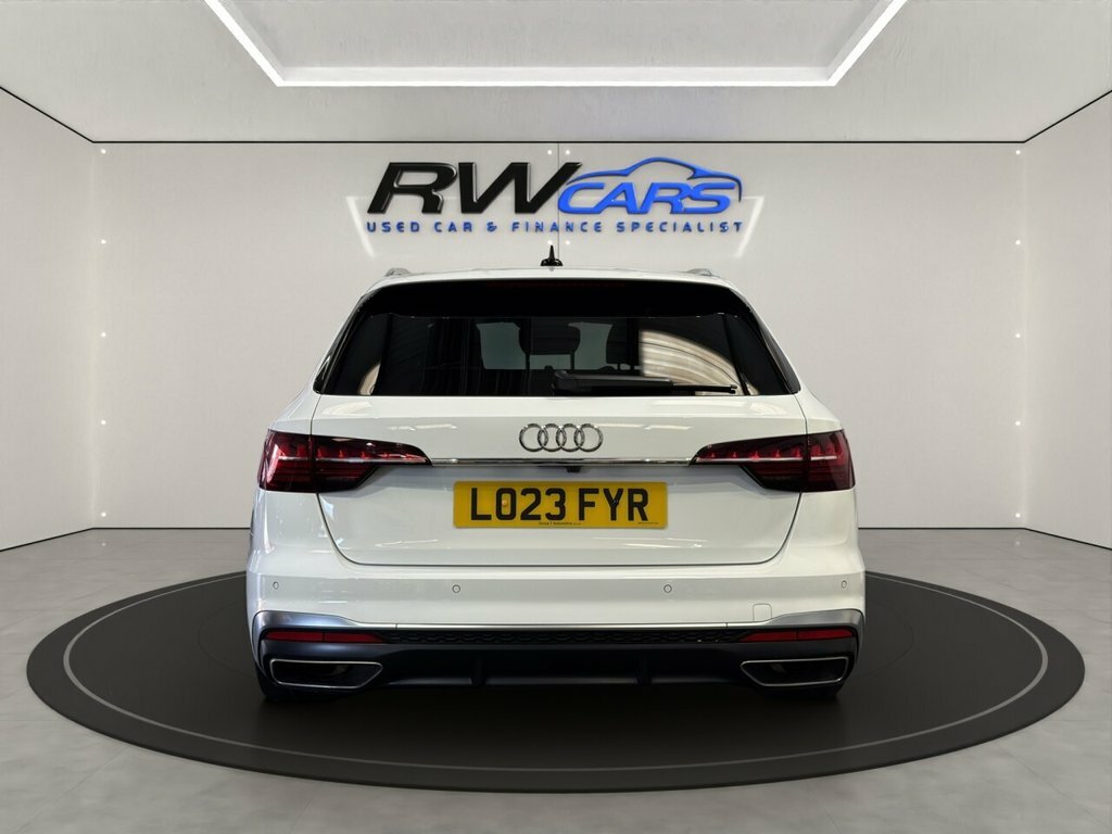Audi A4 Avant 2L S Line White #3