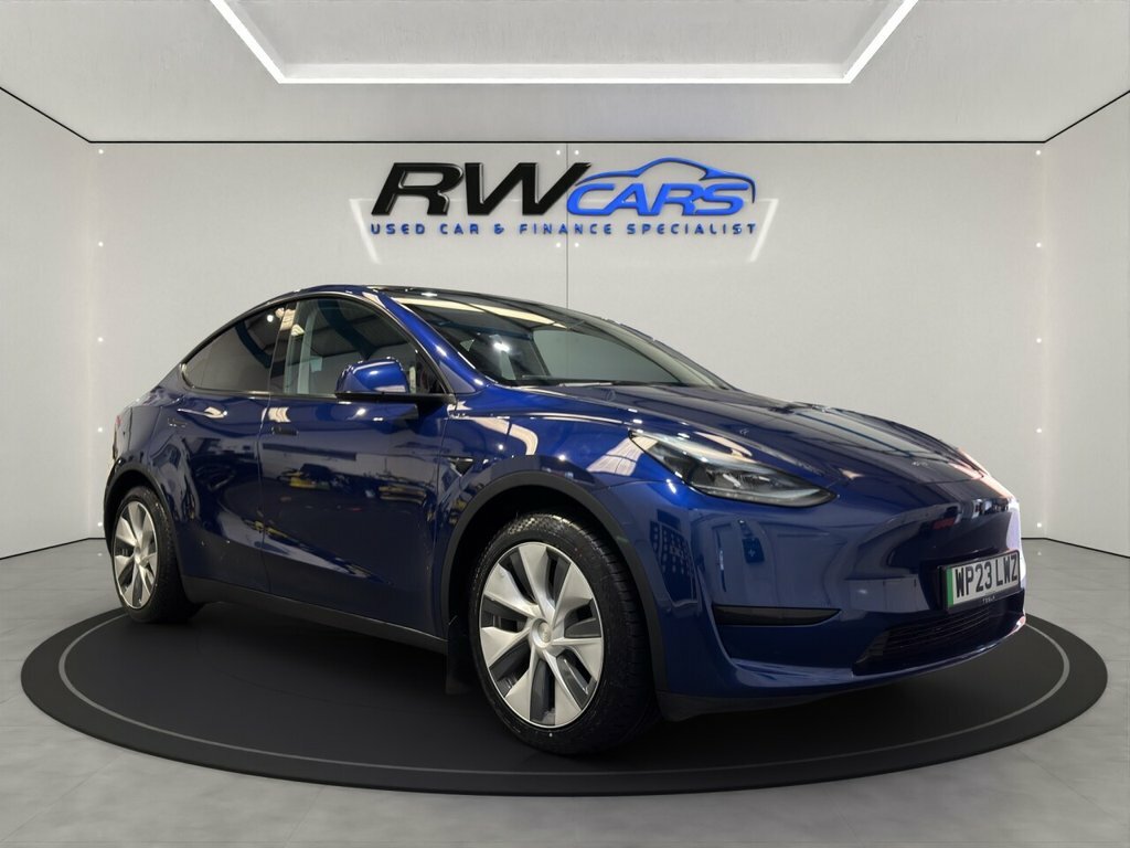 Tesla Model Y Suv Blue #6