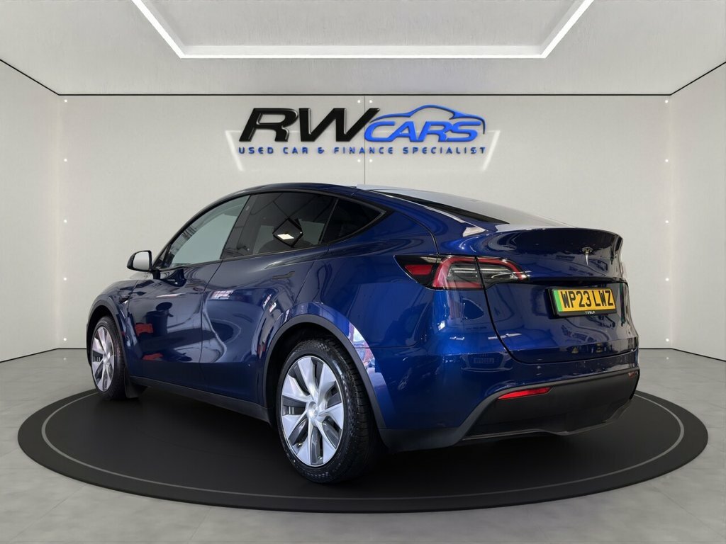Tesla Model Y Suv Blue #2