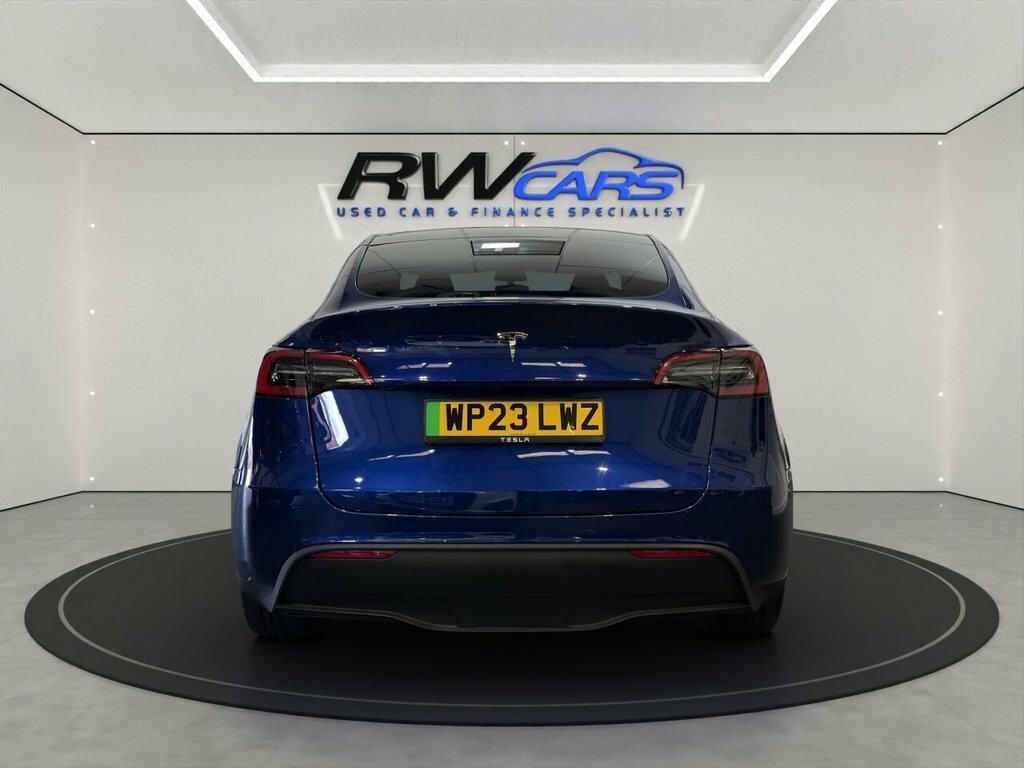 Tesla Model Y Suv Blue #3