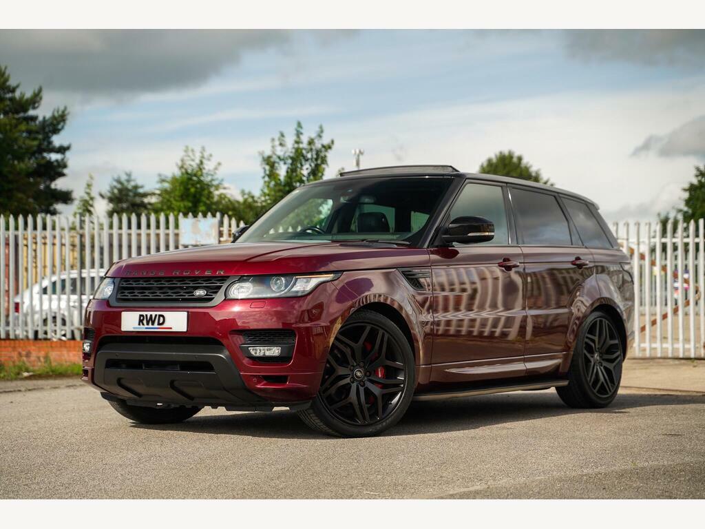 Land Rover Range Rover Sport 3.0 Sd V6 Dynamic 4Wd Euro 6 S Red