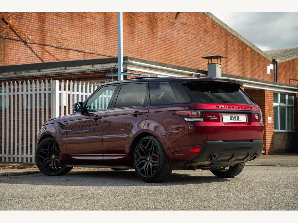 Land Rover Range Rover Sport 3.0 Sd V6 Dynamic 4Wd Euro 6 S  Red #4