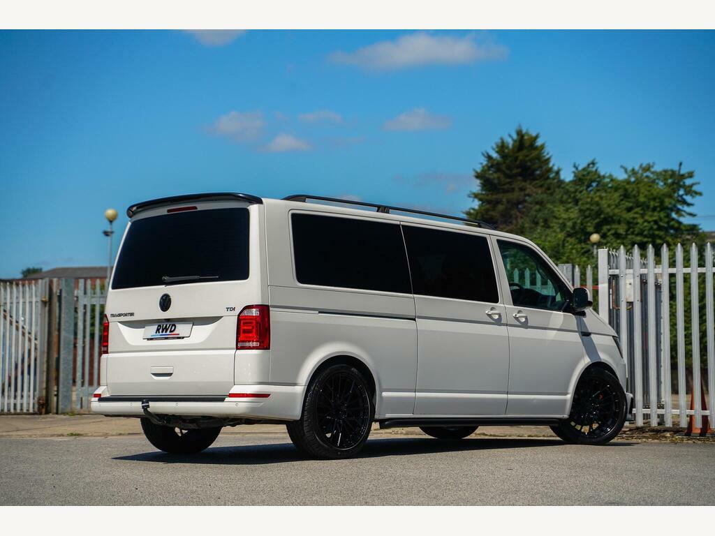 Volkswagen Transporter Shuttle Swb T6 Swb Euro 6 150Hp Dsg 9 Seater Sportline Sty Silver #12