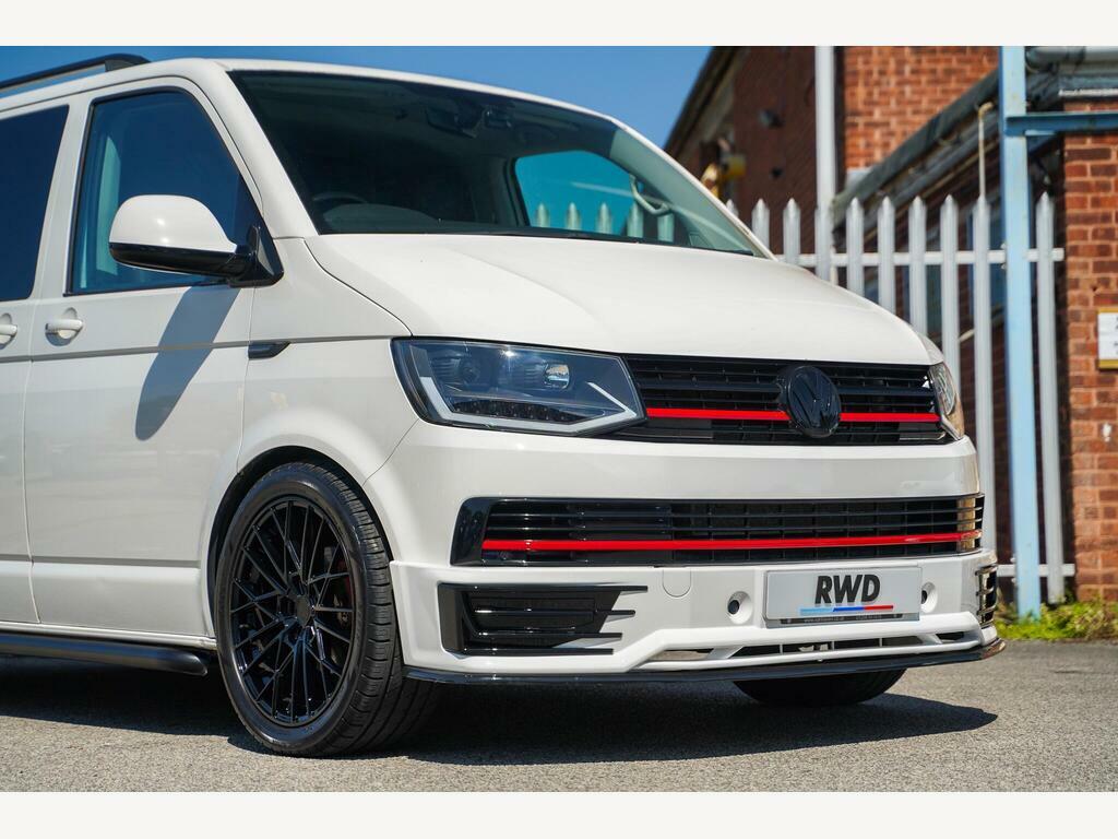 Volkswagen Transporter Shuttle Swb T6 Swb Euro 6 150Hp Dsg 9 Seater Sportline Sty Silver #5
