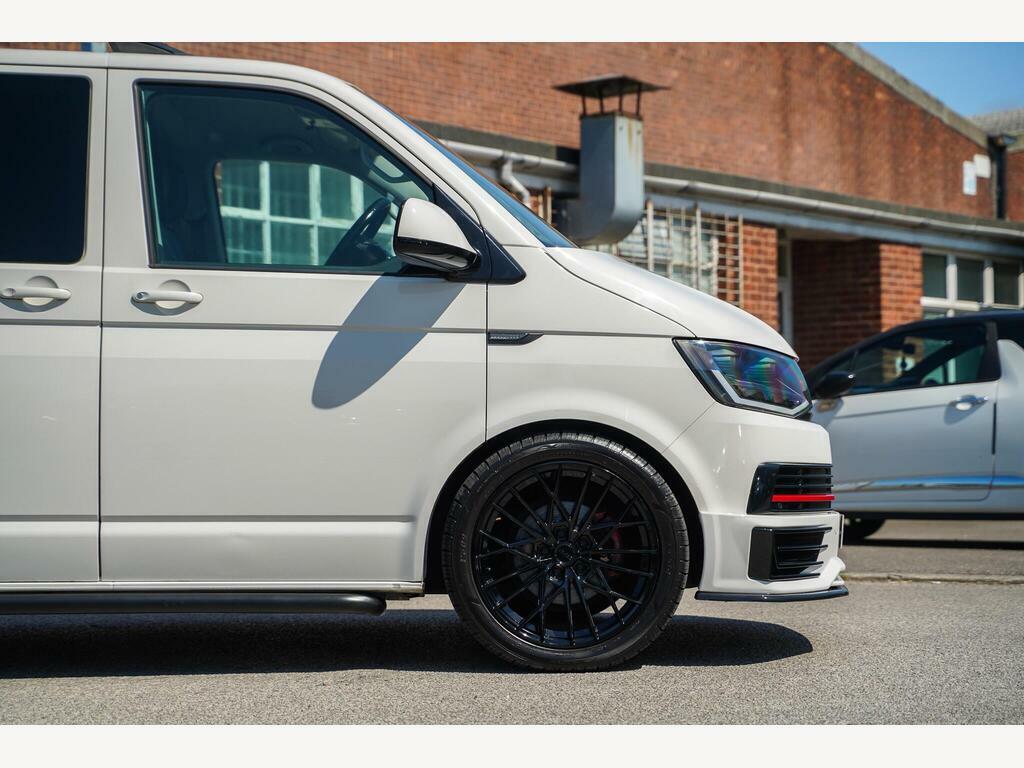 Volkswagen Transporter Shuttle Swb T6 Swb Euro 6 150Hp Dsg 9 Seater Sportline Sty Silver #6