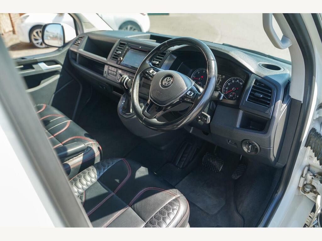 Volkswagen Transporter Shuttle Swb T6 Swb Euro 6 150Hp Dsg 9 Seater Sportline Sty Silver #8